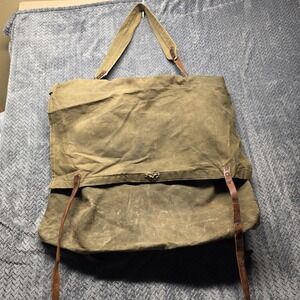 Vintage Duluth Pack Monarch Brand Canvas Rucksack No.3 USA 26"x24" Backpack‎ Bag